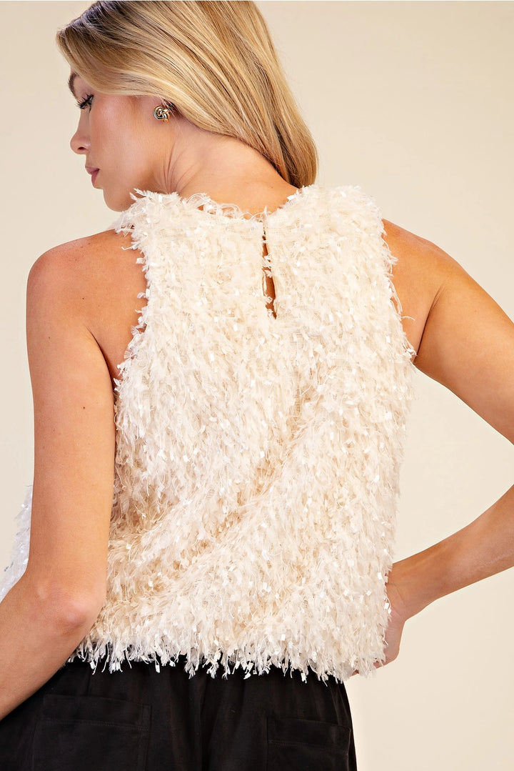 ROUND NECK BALLOON TOP