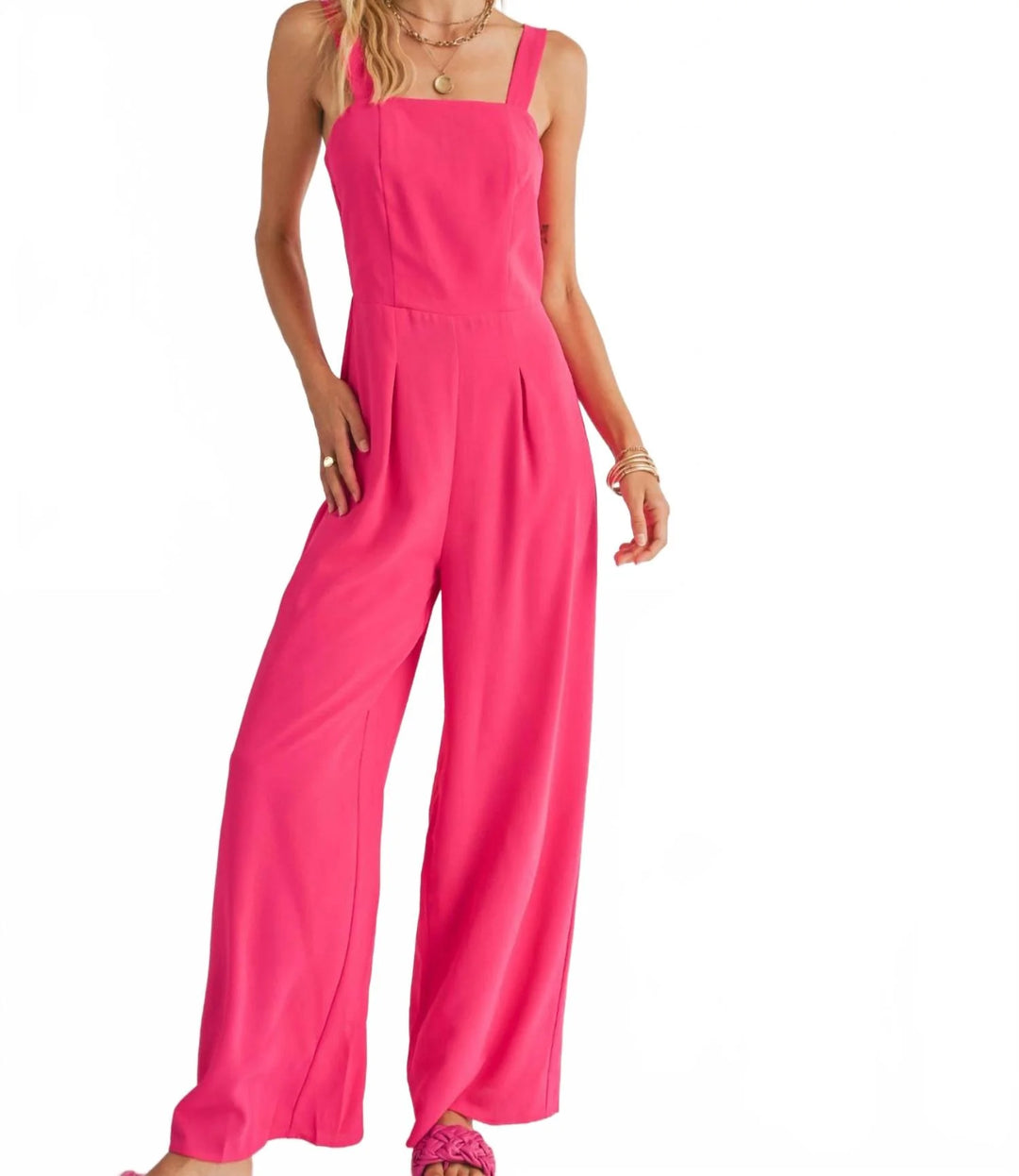CLASSICS SQUARE NECK JUMPSUIT