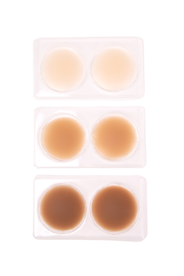 8cm Nipple Covers: Light Tint