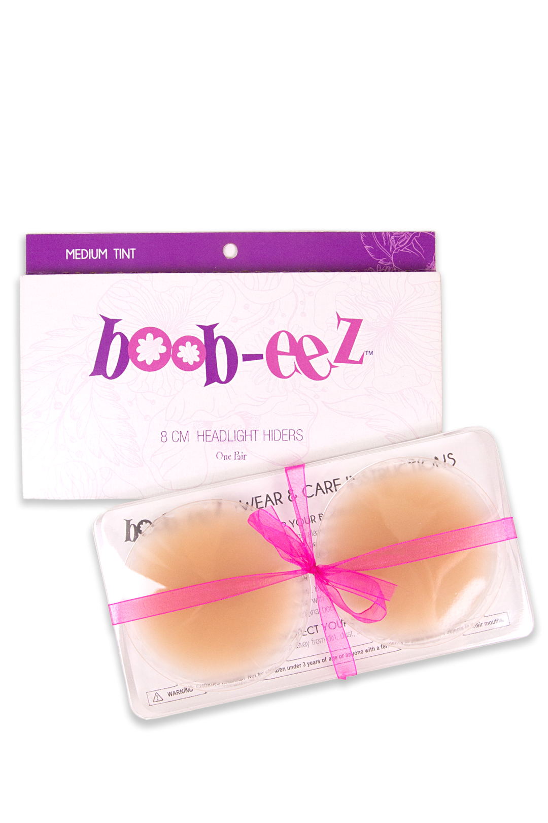 8cm Nipple Covers: Light Tint