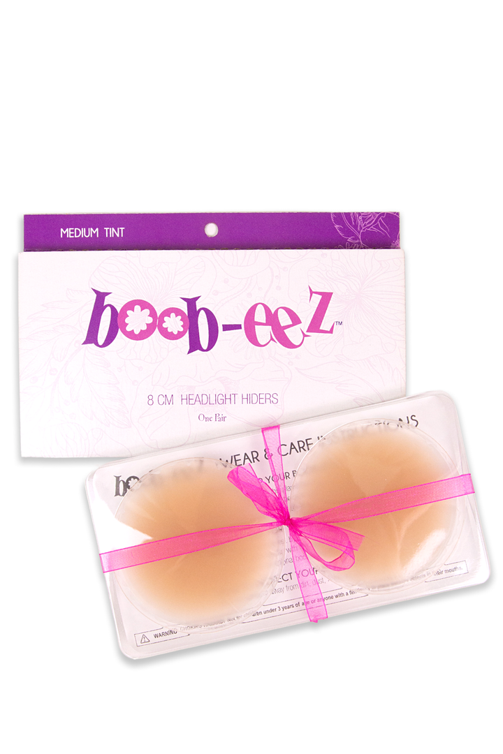 8cm Nipple Covers: Light Tint