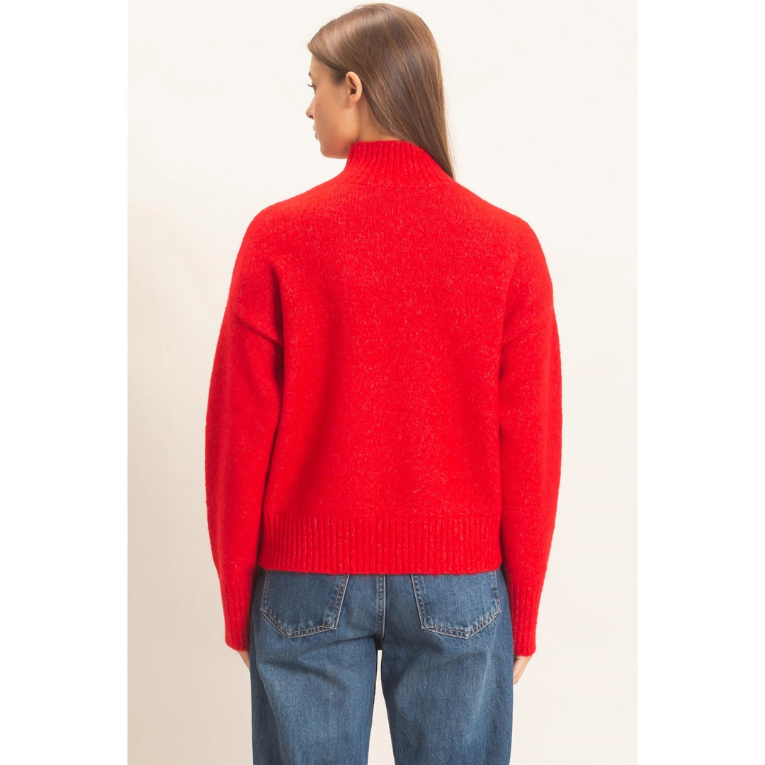 HIGH NECK SWEATER