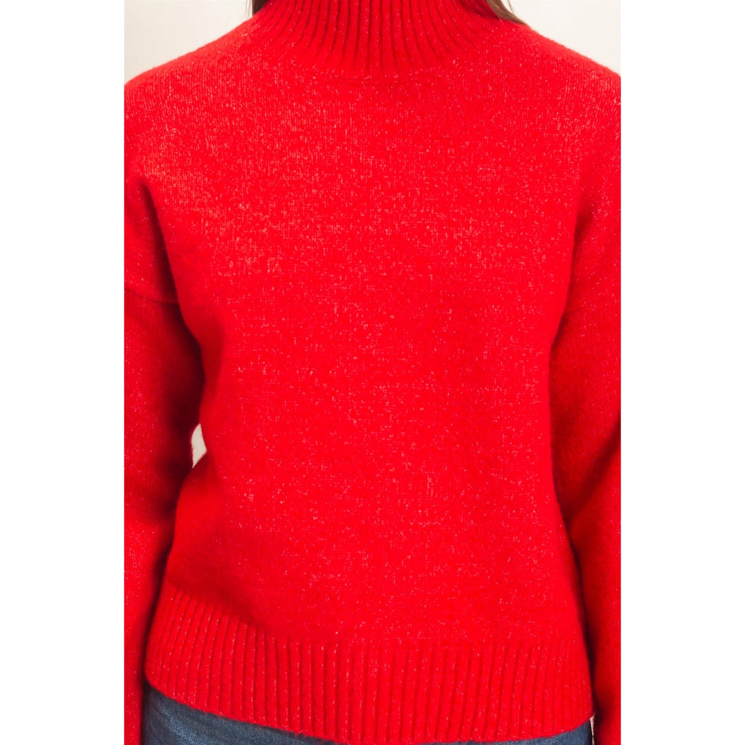 HIGH NECK SWEATER