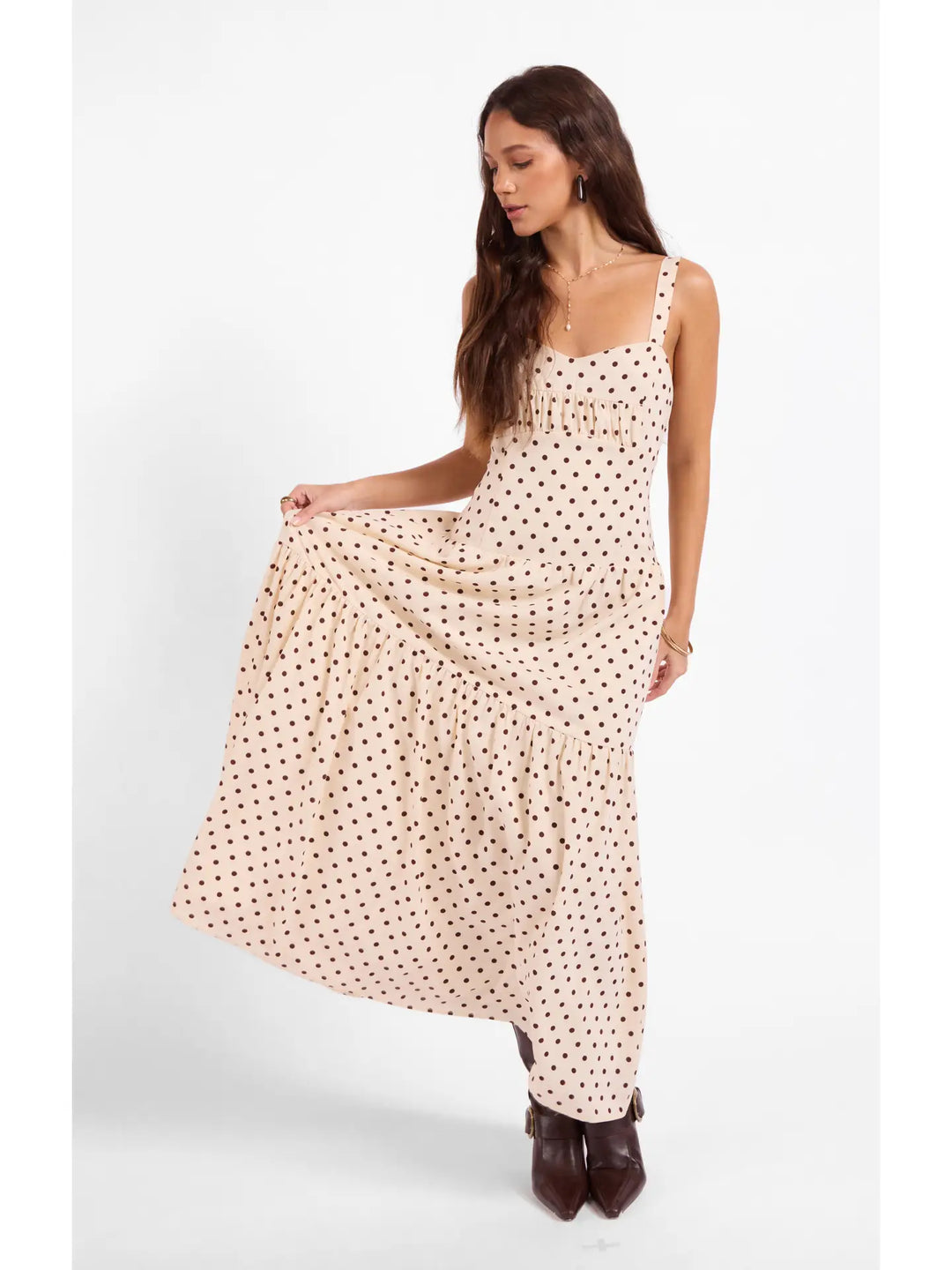 BLOWING KISSES MAXI DRESS