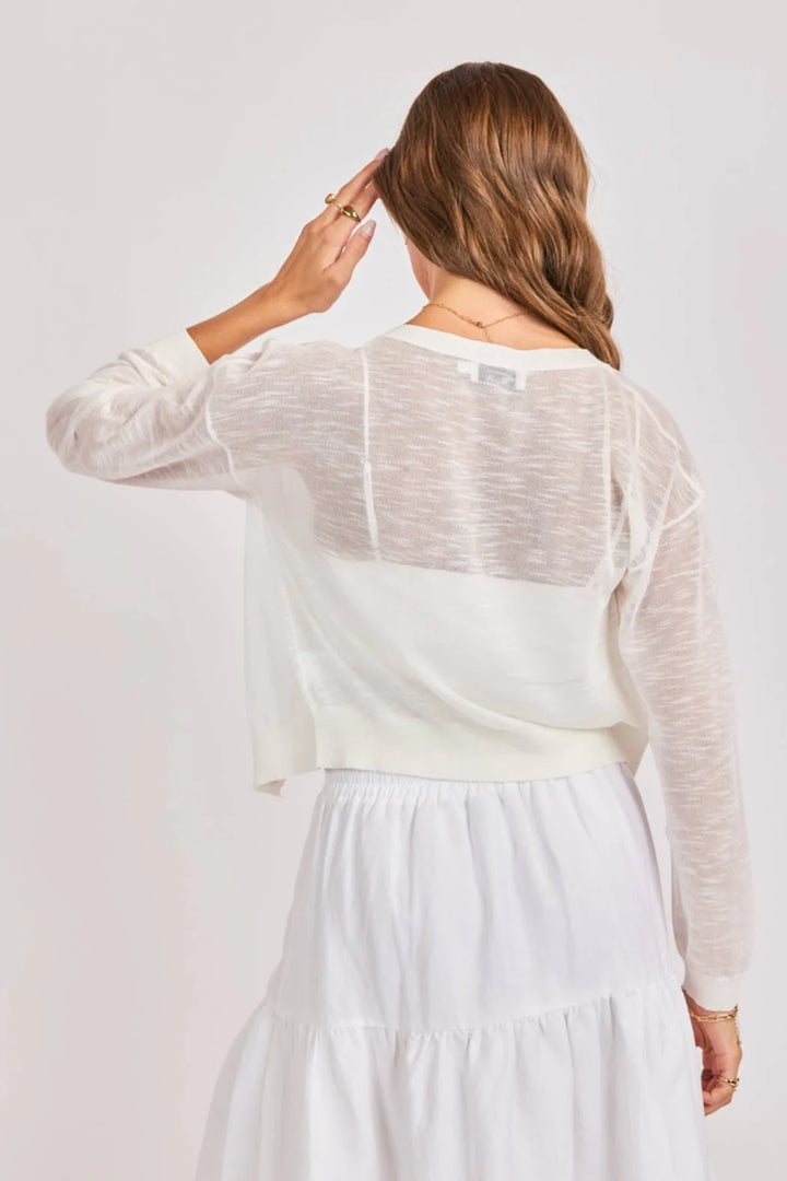 EVIE BUTTON FRONT CARDIGAN
