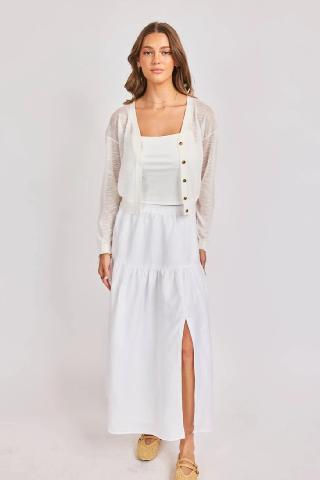 EVIE BUTTON FRONT CARDIGAN