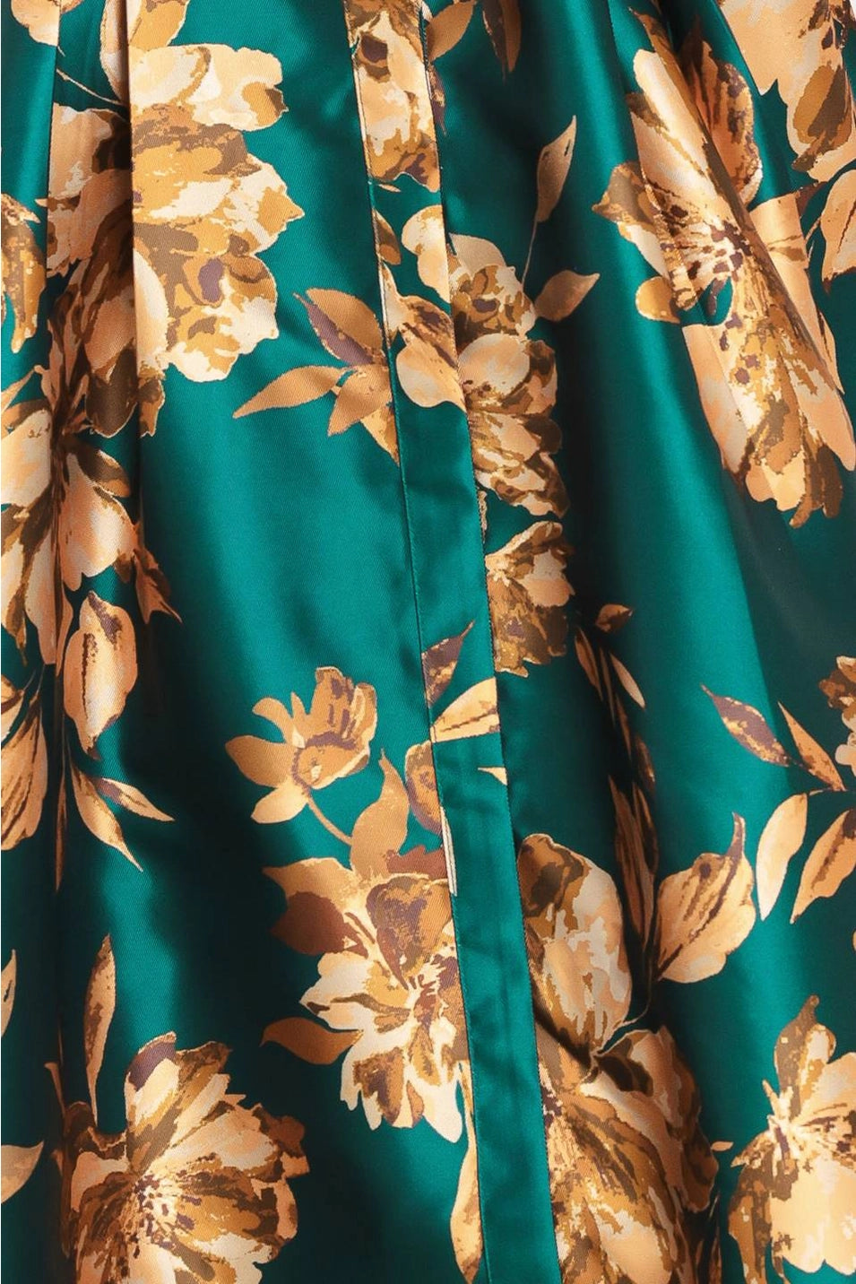 A PRINTED WOVEN MAXI DRESS