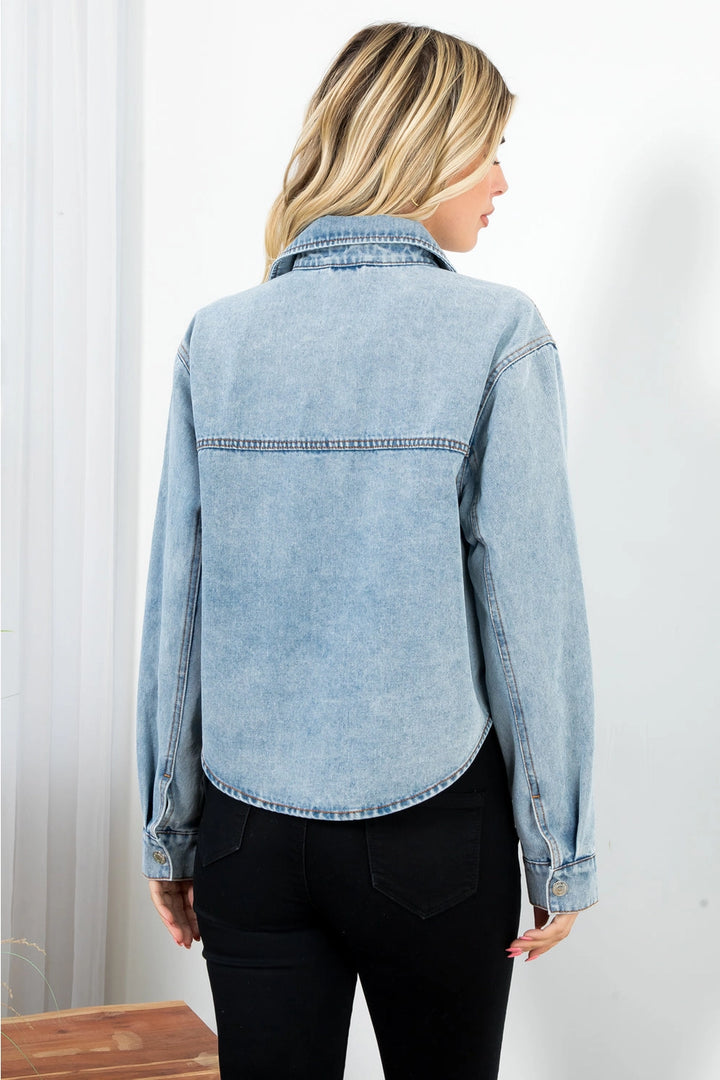 OVERSIZED DENIM JACKET