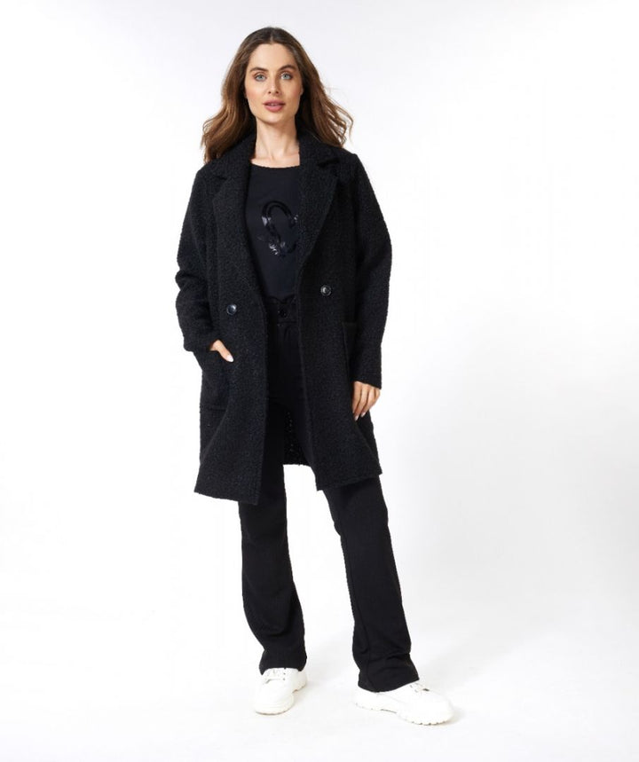 CARDIGAN LONG BOUCLE