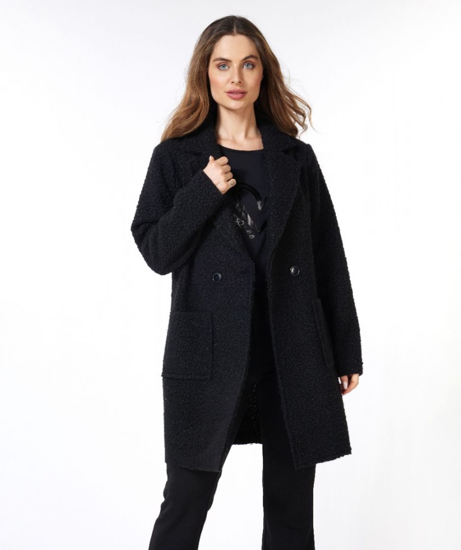 CARDIGAN LONG BOUCLE
