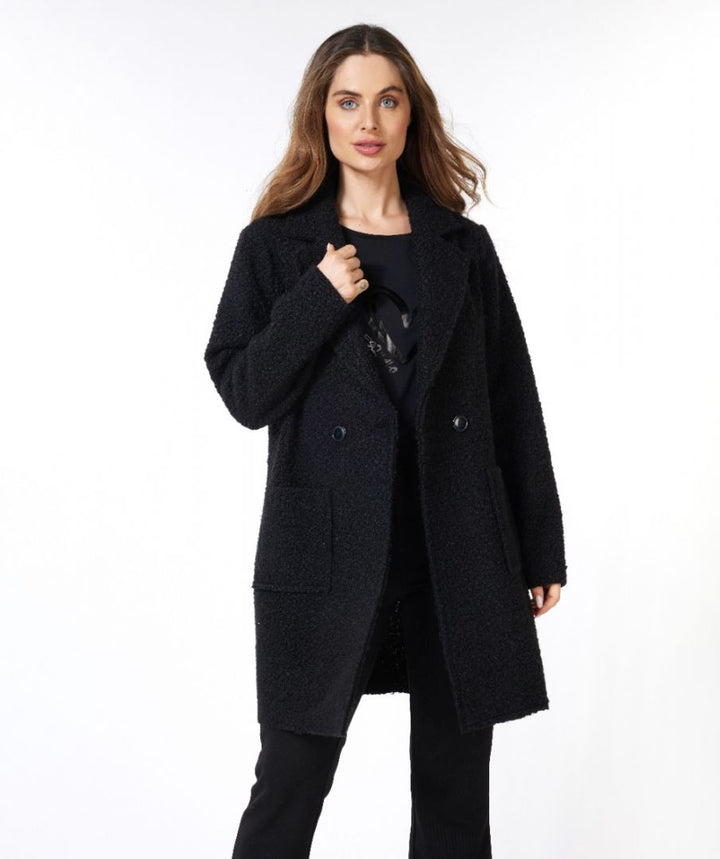 CARDIGAN LONG BOUCLE