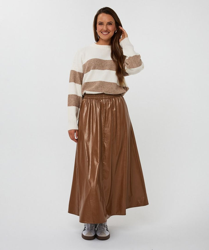 SWEATER STRIPED MELANGE