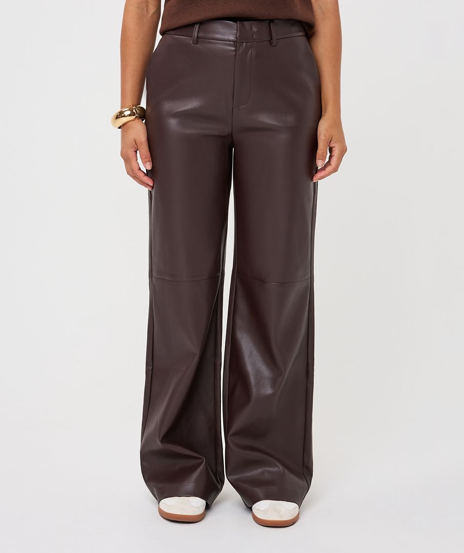 TROUSERS WIDE PU
