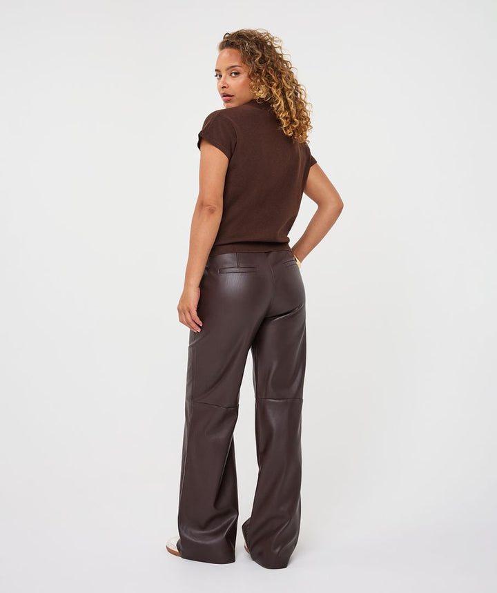 TROUSERS WIDE PU