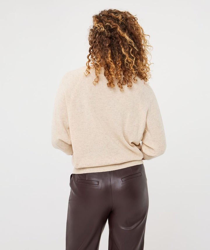 SWEATER SHORT SLEEVE RAGLAN