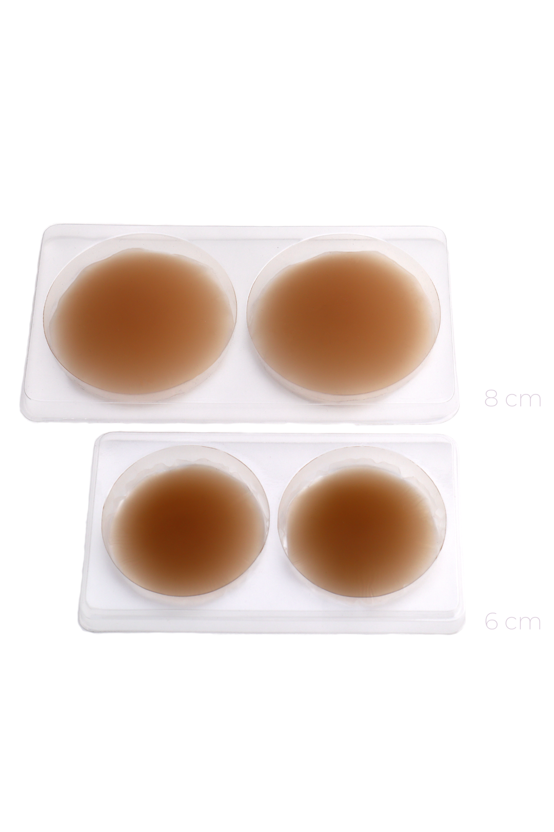 8cm Nipple Covers: Light Tint