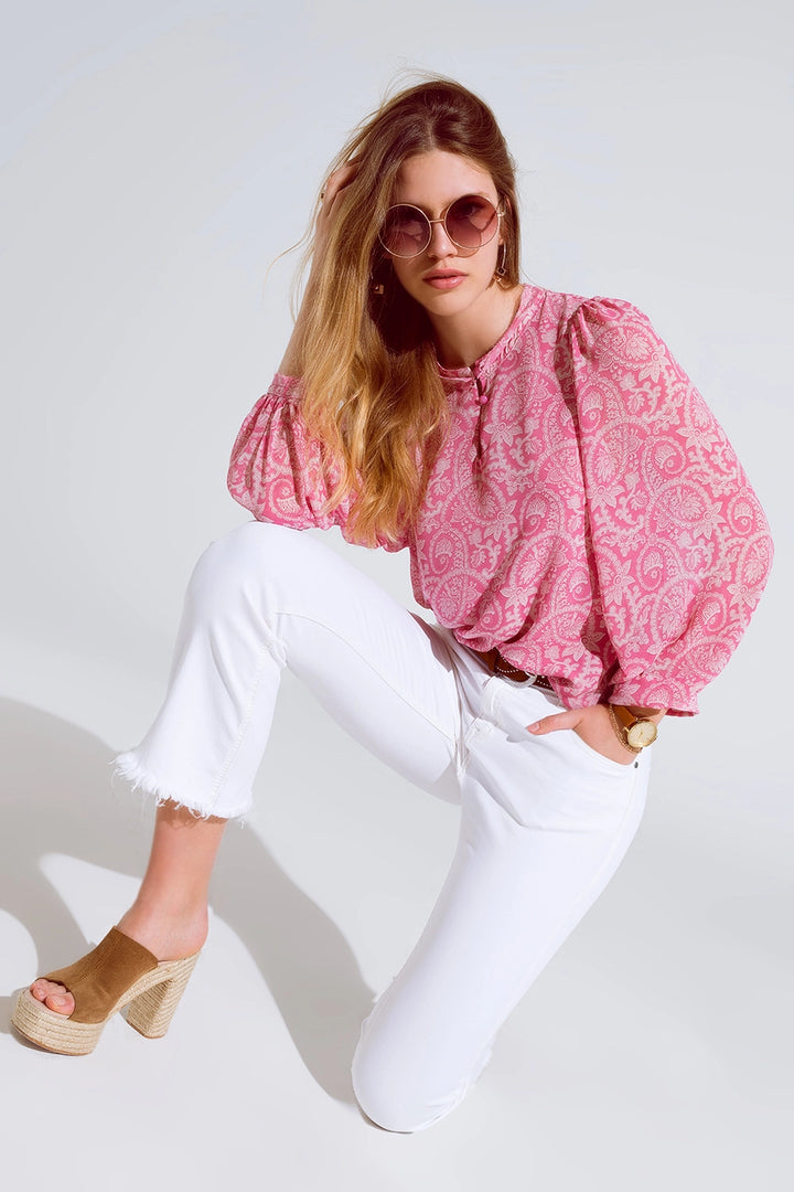 HIGH RISE BASIC FLARED JEANS
