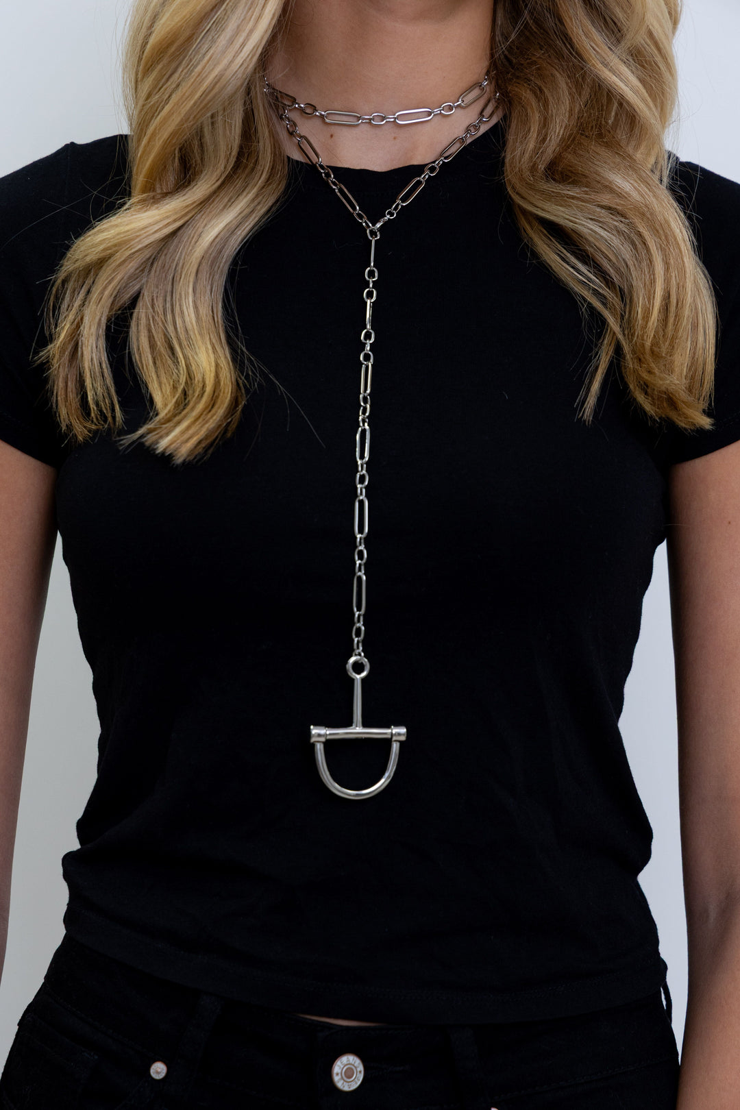 Stirrup Chain Necklace PREORDER - SHIPS 3/23