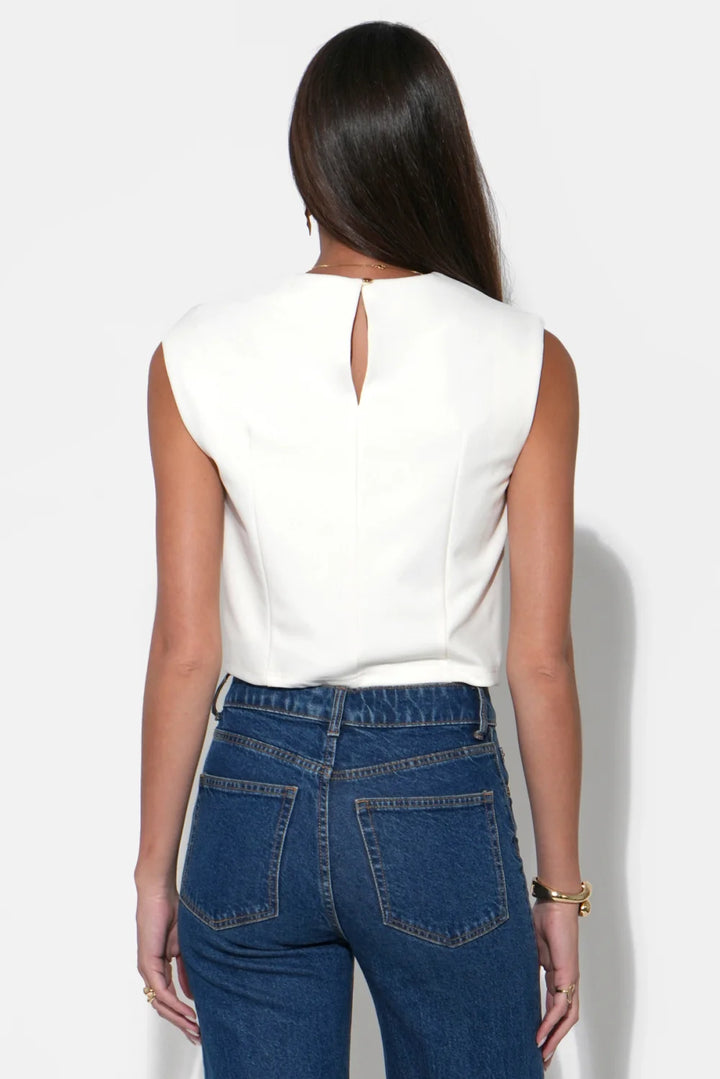 DELILAH ASYMMETRIC NECK TOP