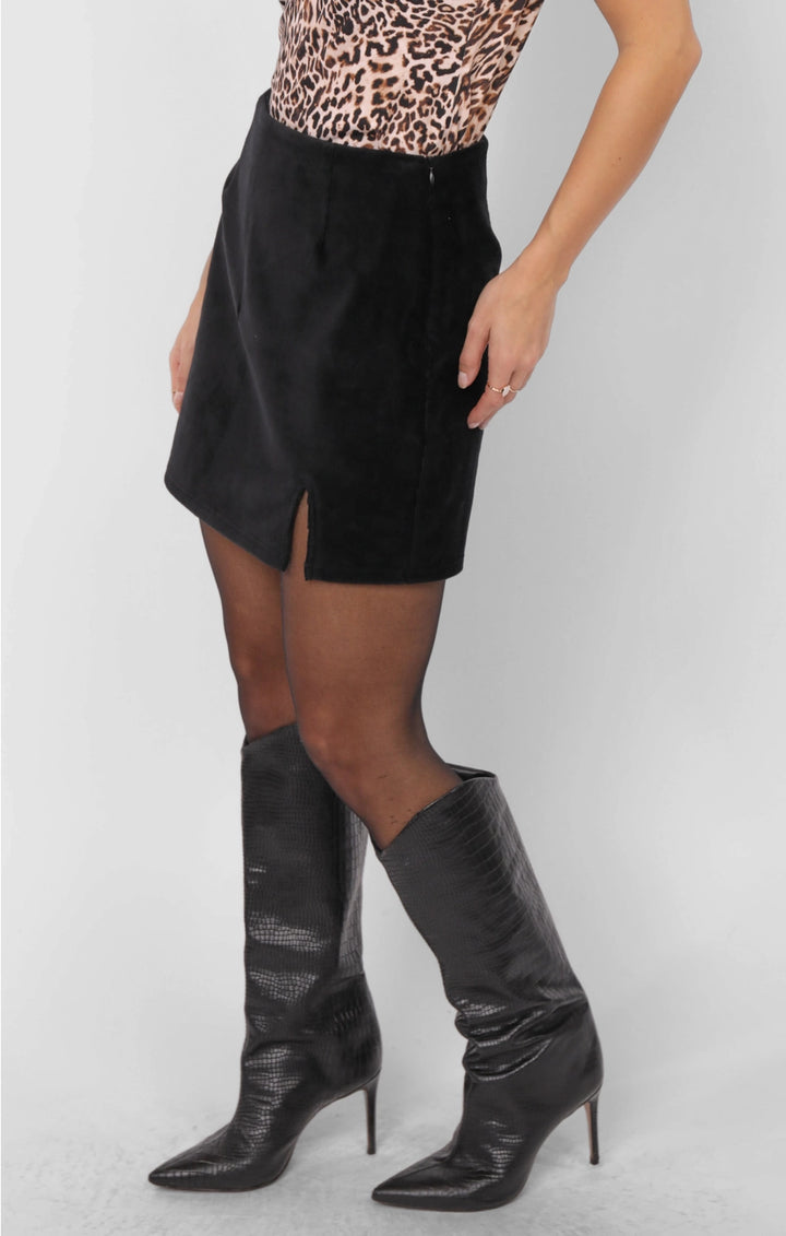 MORRISON MINI SKIRT WITH FRONT SLIT