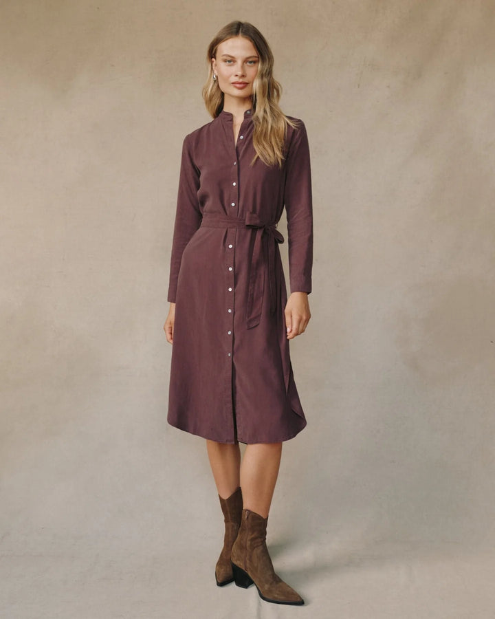 FLOWY HEM MAXI DRESS