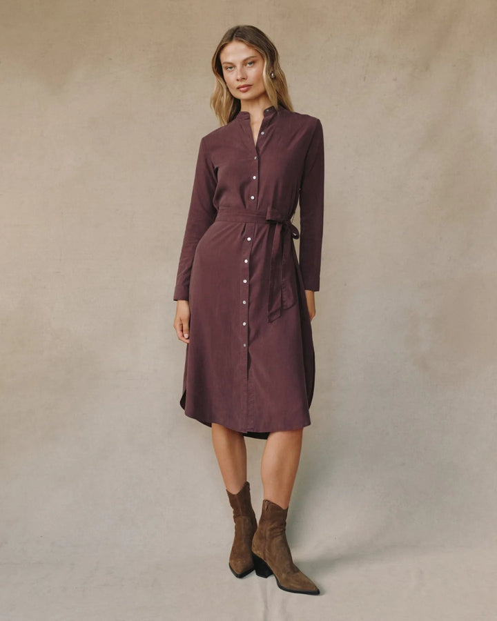 FLOWY HEM MAXI DRESS