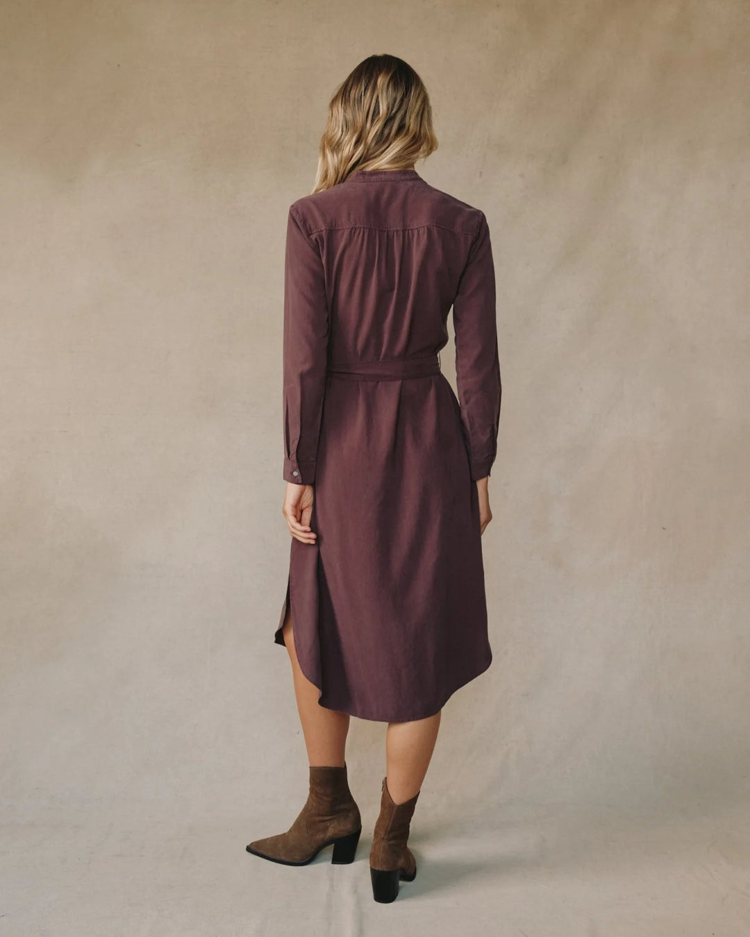 FLOWY HEM MAXI DRESS