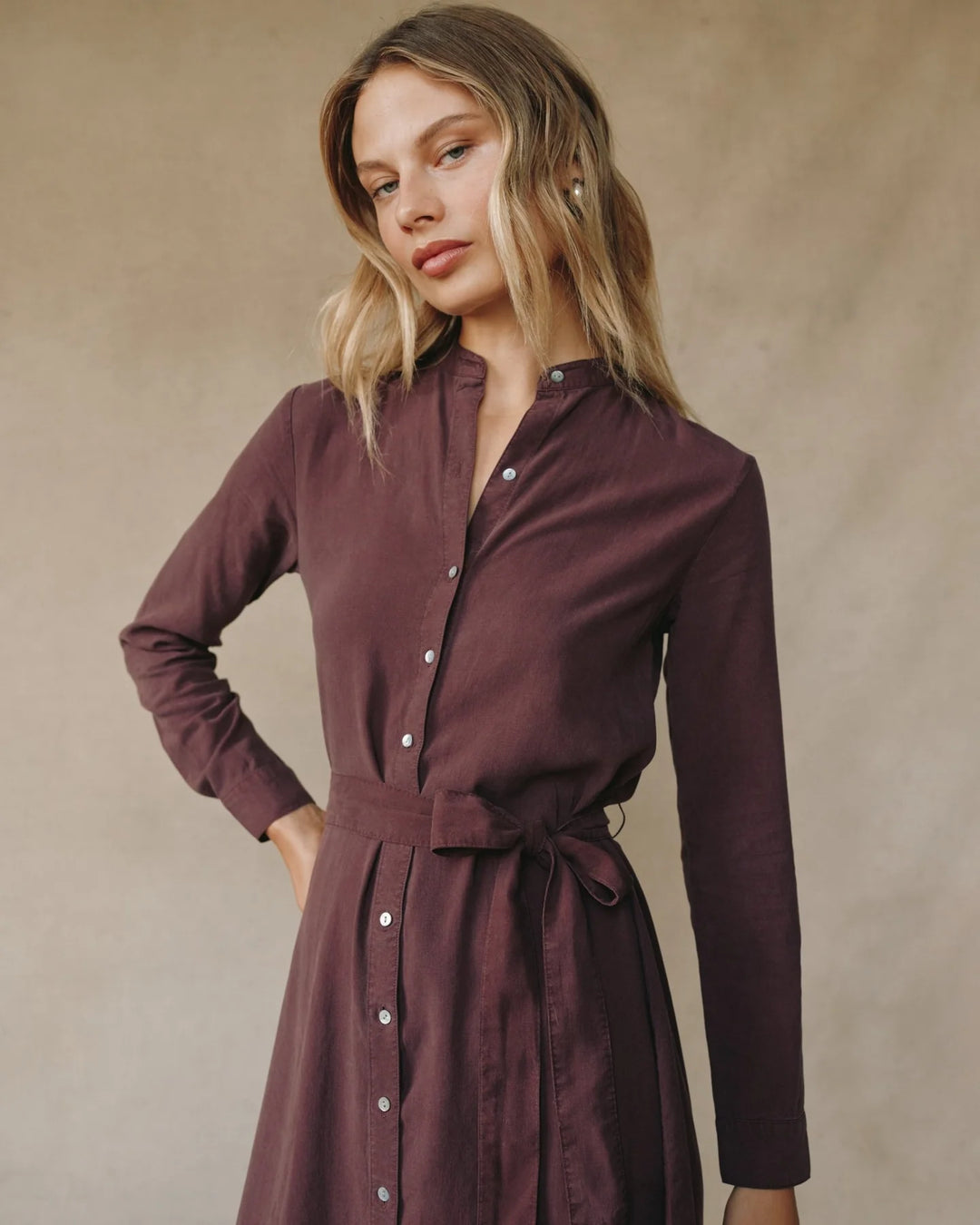 FLOWY HEM MAXI DRESS