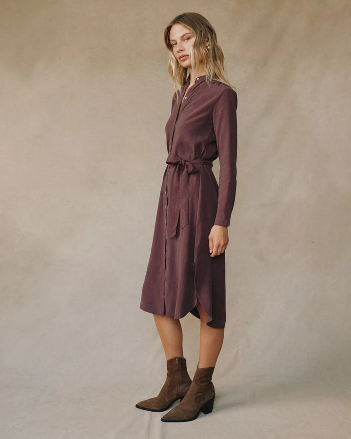 FLOWY HEM MAXI DRESS