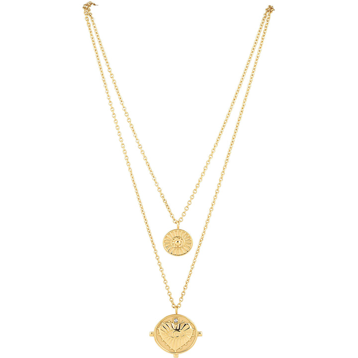 Gigi Double Coin Necklace