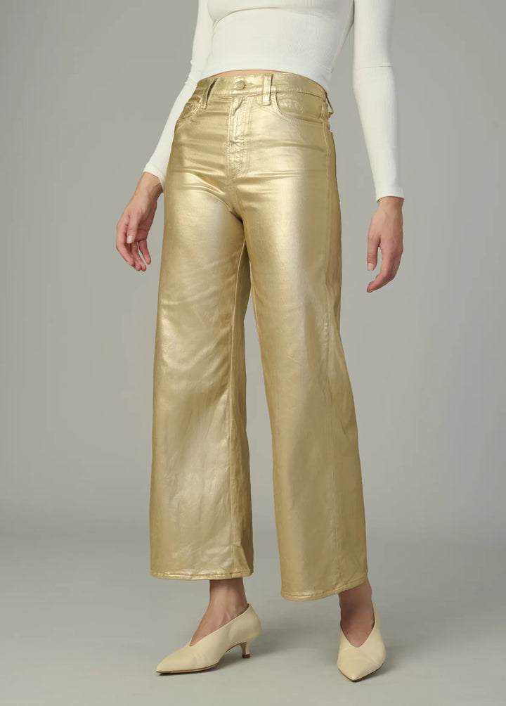 THE MIA HIGH RISE WIDE ANKLE FOIL