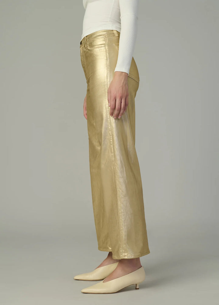 THE MIA HIGH RISE WIDE ANKLE FOIL