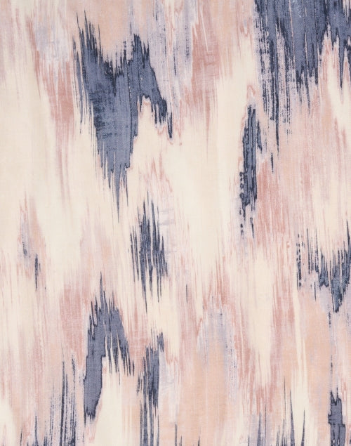 BRUSHED IKAT PRINT SCARF