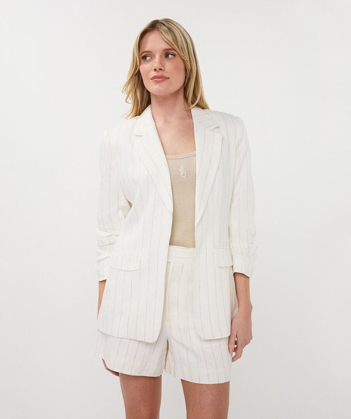 BLAZER LINEN STRIPED