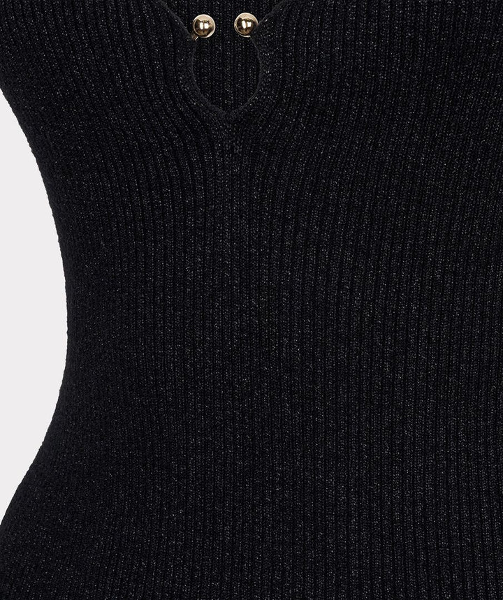 SINGLET RIBBED HOOK LUREX