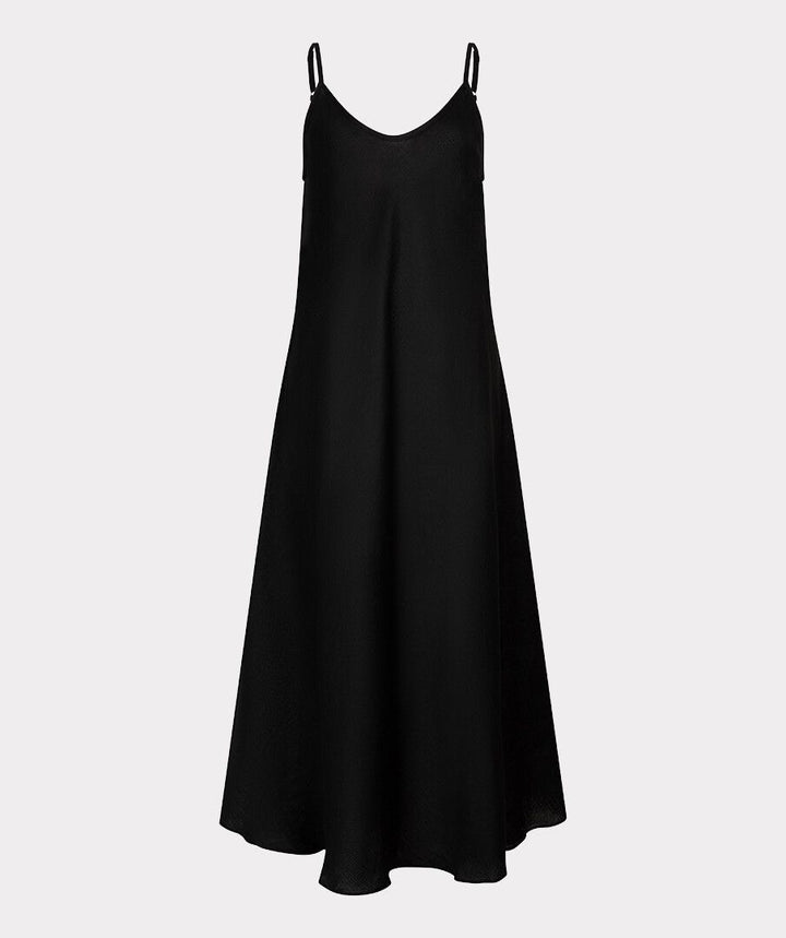 DRESS SINGLET LONG LINEN
