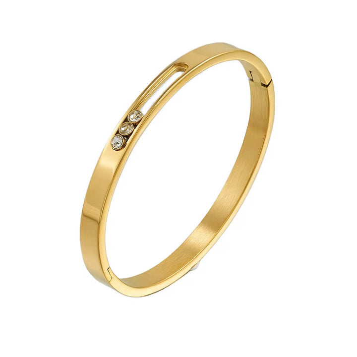 Alex CZ Bezel Bracelet