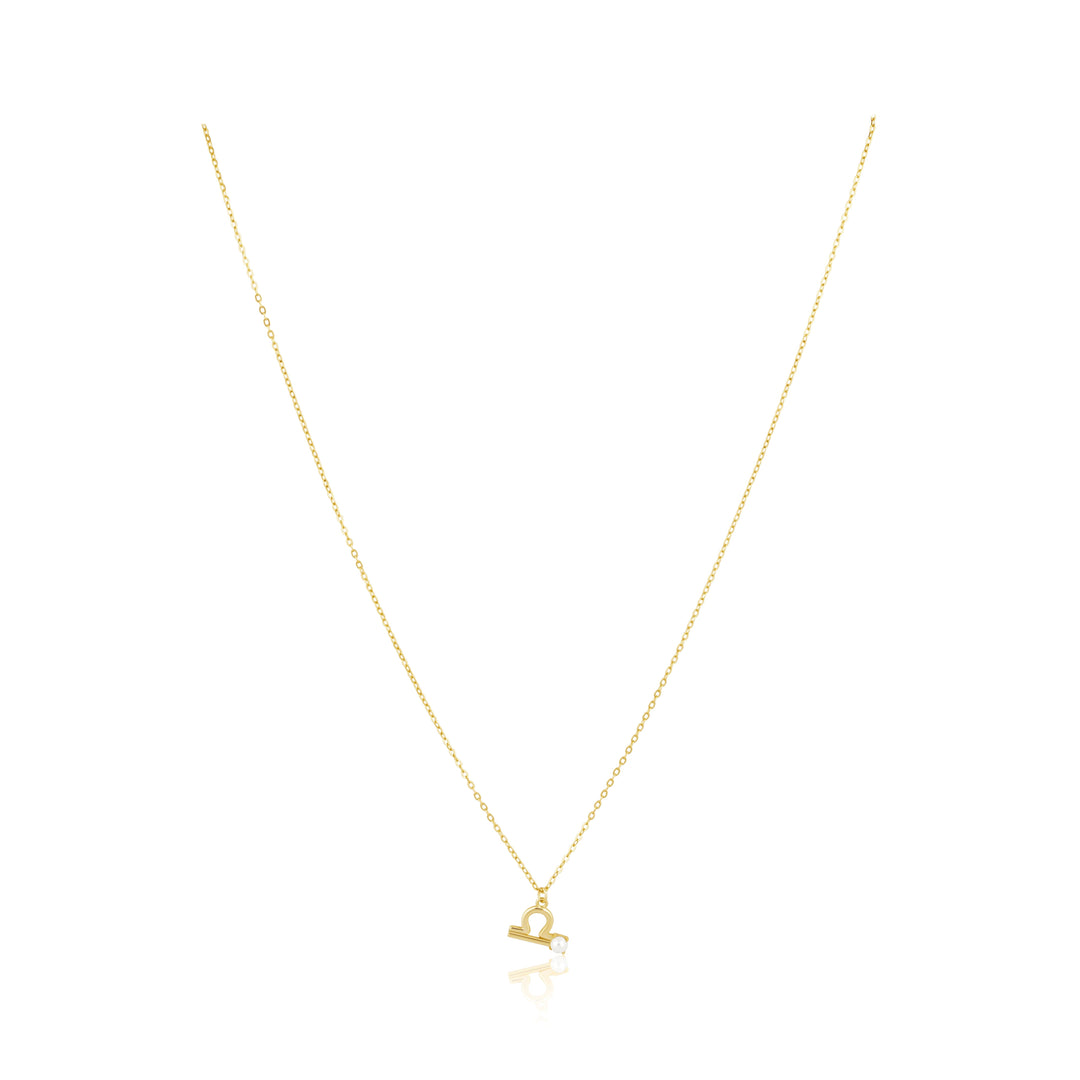 Zodiac Pearl Necklace