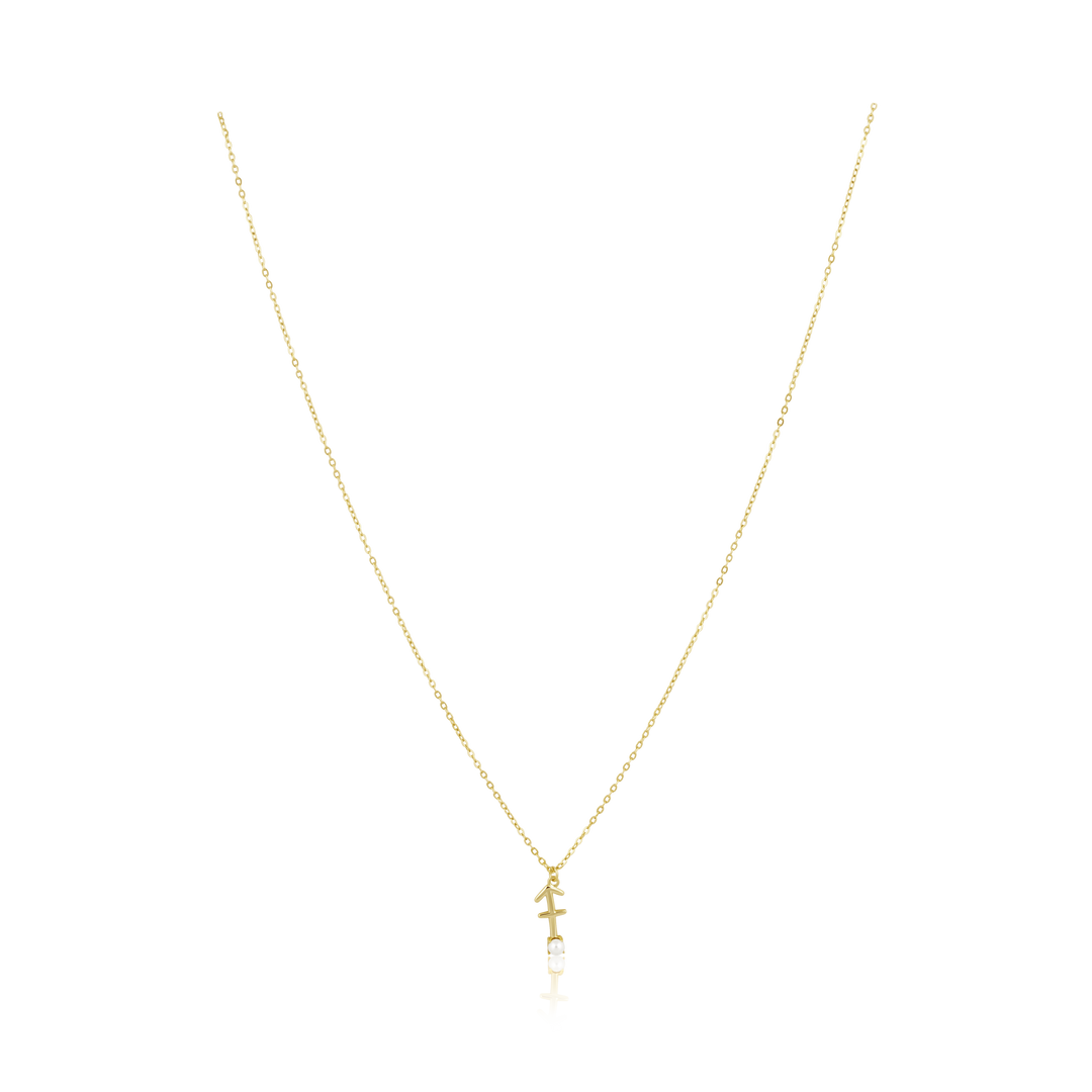 Zodiac Pearl Necklace