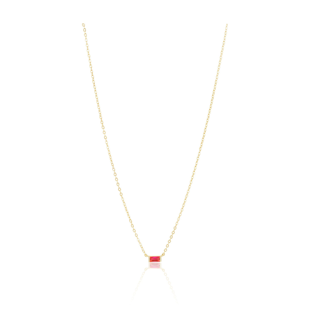 Willow Necklace-Red