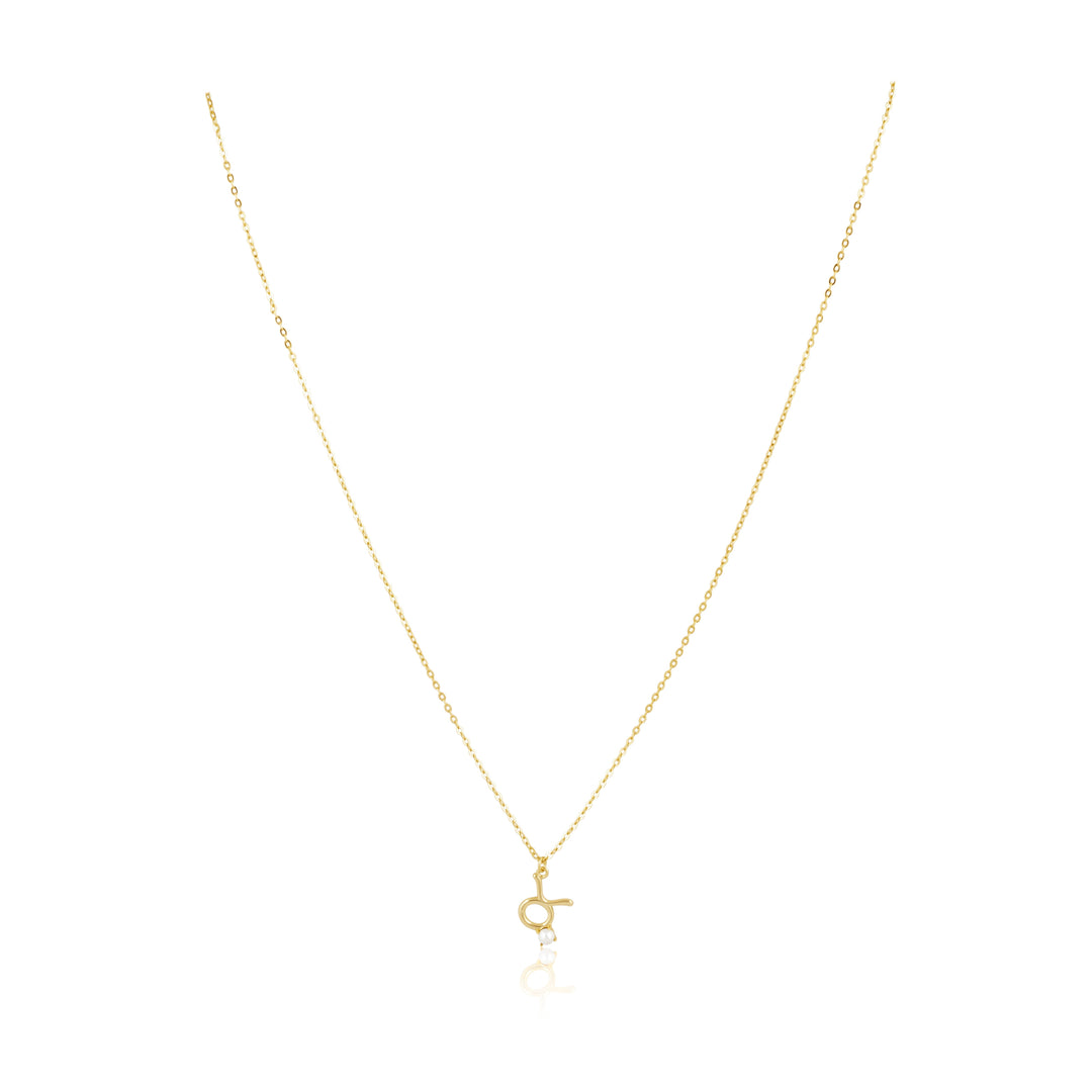 Zodiac Pearl Necklace