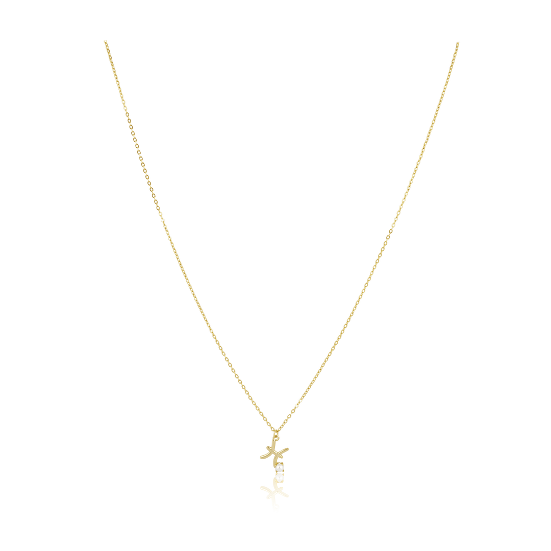 Zodiac Pearl Necklace
