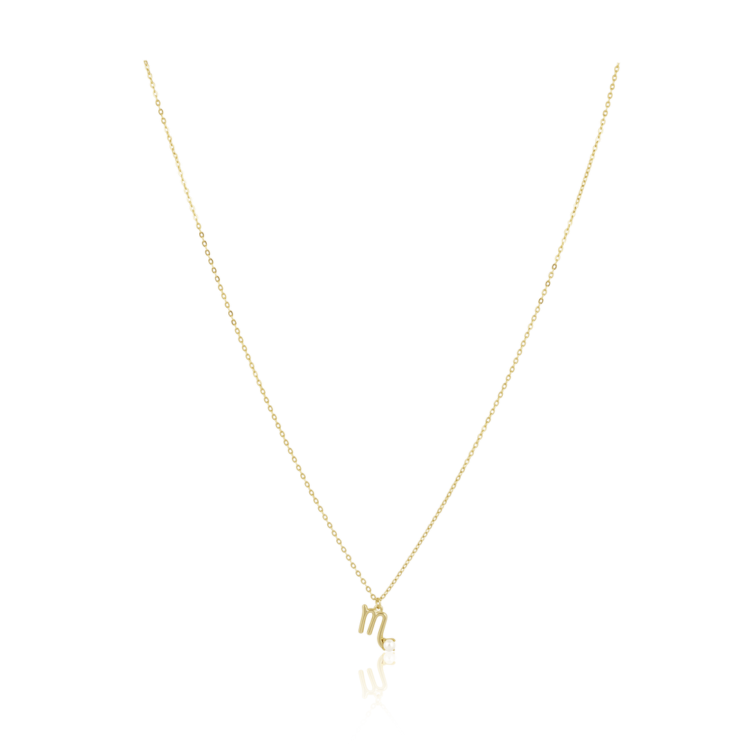 Zodiac Pearl Necklace
