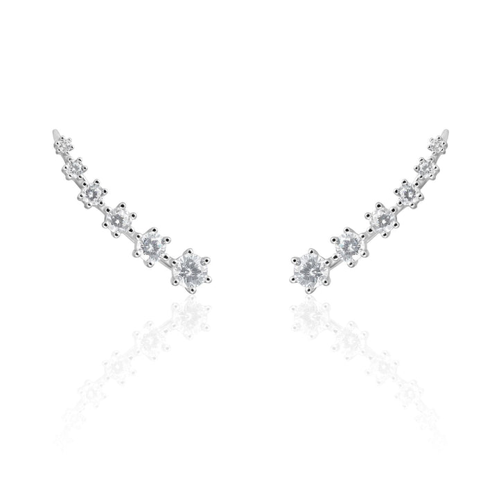 Celina CZ Bar Earring