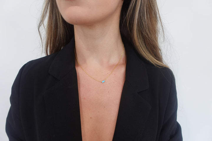 Willow Necklace- Turquoise