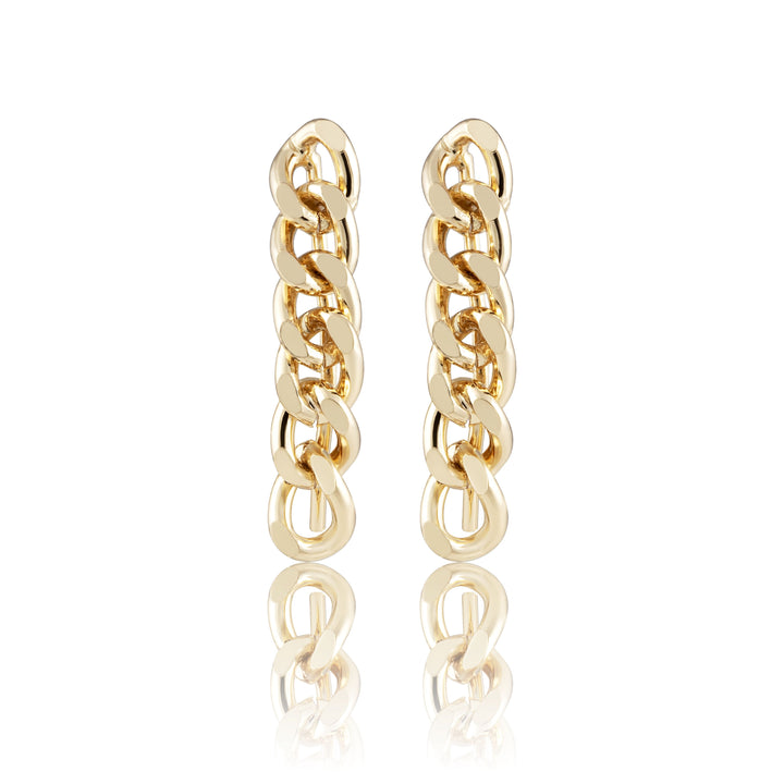 Leila Cuban Link Earrings