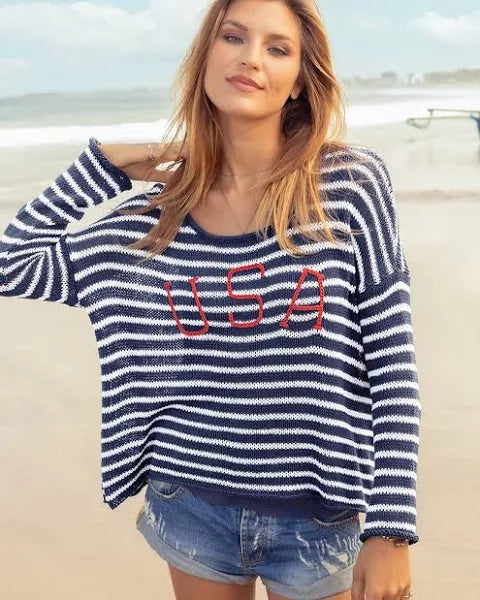 USA STRIPED CREW