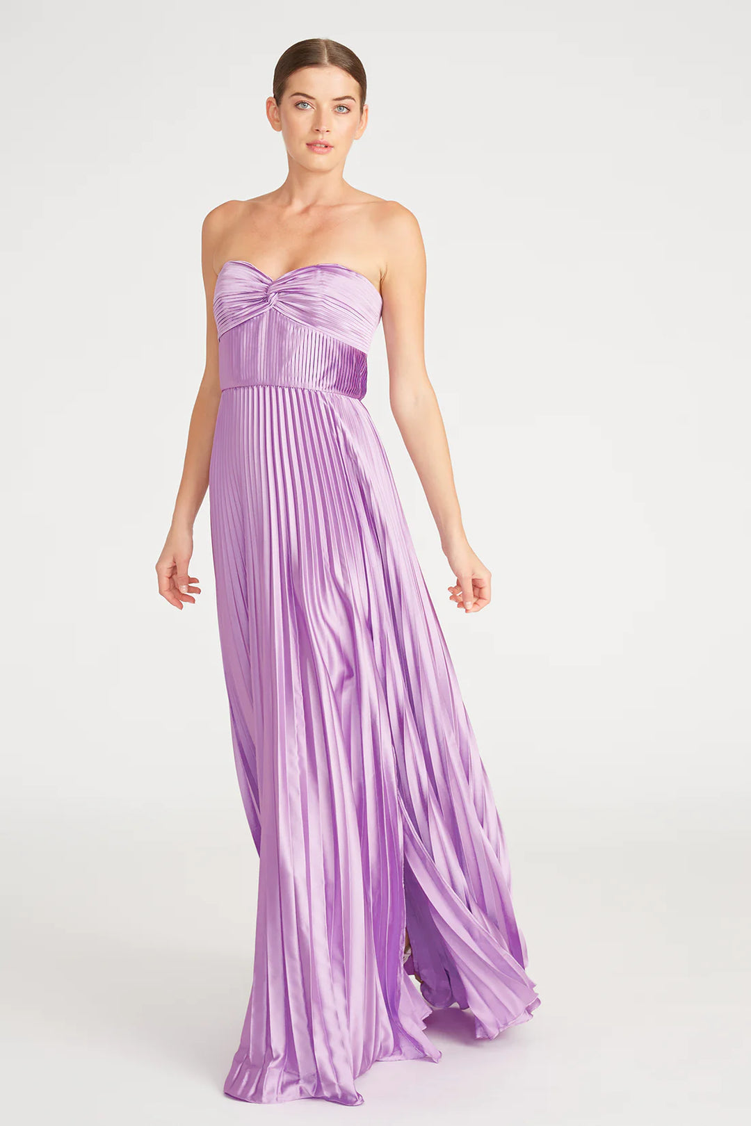 STEF PLEATED GOWN