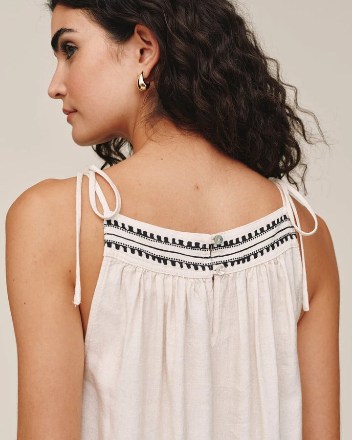 TIE STRAP MAXI DRESS