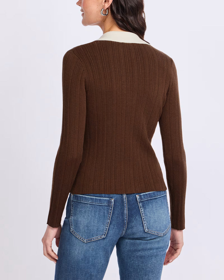 JAX POLO LONG SLEEVE TOP